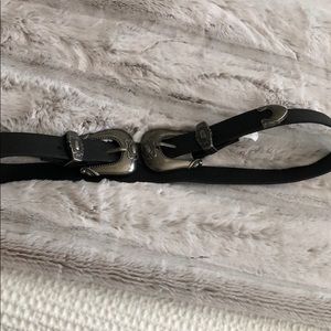 Double buckle belt